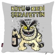 Kedili Yastık Kılıfı-89